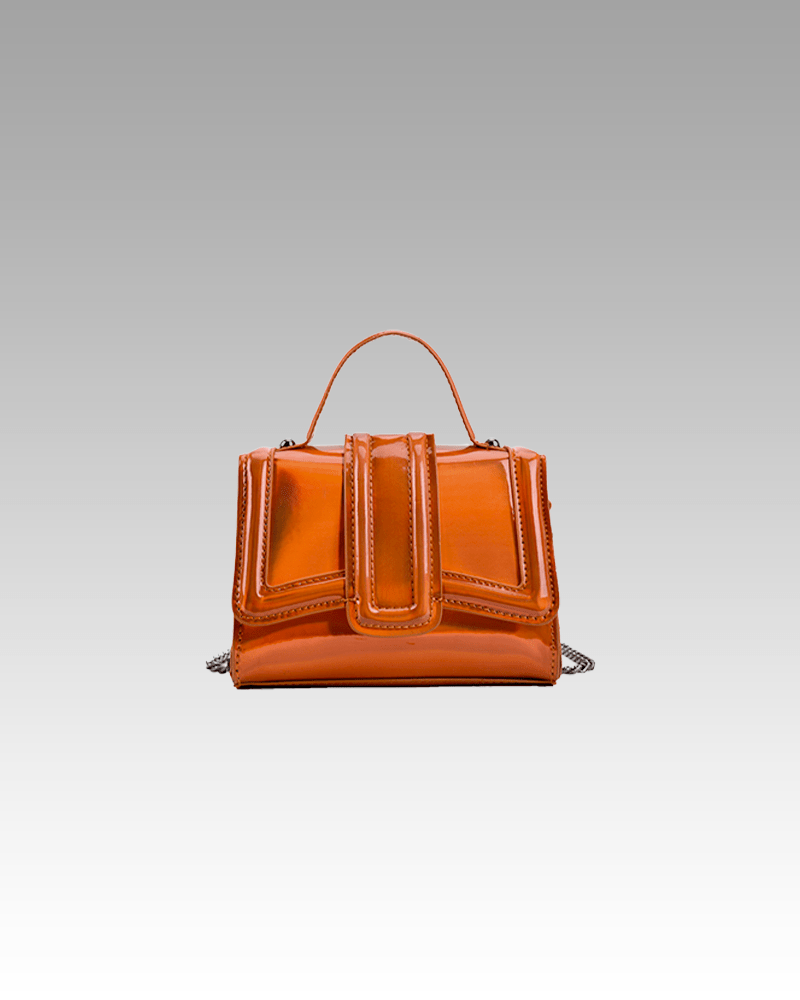 Sac à main Everly orange pour femmes, accessoire tendance disponible chez Izamel.