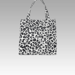 Sac à main fourre-tout Léa imprimé léopard blanc - Accessoire tendance pour femmes chez Izamel.