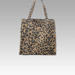 Sac à main fourre-tout Léa imprimé léopard - Accessoire tendance pour femmes chez Izamel.