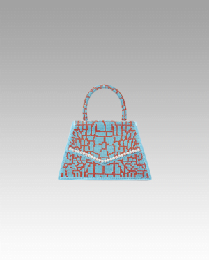 Ophélie-sac-à-main-bicolore-bleu-rouge-motif-crocodile-strass-femme-boutique-izamel.png Sac à main Ophélie bicolore bleu rouge - Accessoire tendance avec motif crocodile et strass pour femmes chez Izamel.