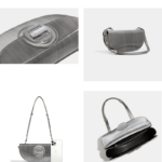 Sac à main épaule Victoria gris - Présentation détaillée sous multiples angles pour une appréciation complète de son style tendance.