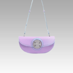 Sac à main Victoria violet pour femme par Izamel - Accessoire tendance et chic pour rehausser votre style.