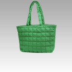 Sac à main fourre-tout matelassé vert Rebeca pour femmes - Boutique Izamel.