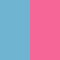 Bleu et rose
