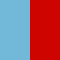 Bleu et rouge