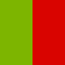Vert et rouge