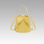 Sac à main Alexia jaune - Accessoire lumineux pour femmes chez Izamel.