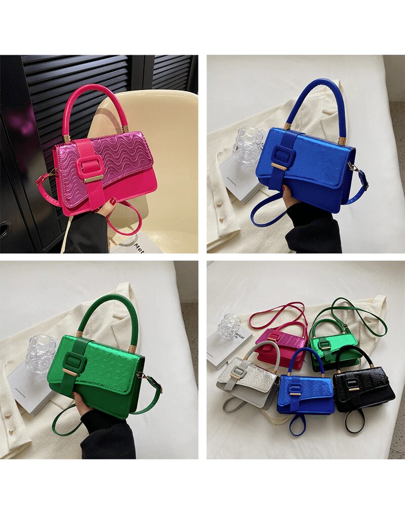 Sac à main Gloria, symbole de style, présenté dans une palette de couleurs variées, adaptées à chaque goût.