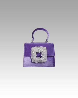 Elise-sac-à-main-velours-violet-strass-femme-boutique-izamel.png Sac à Main Elise Velours Violet Strass - Accessoire Chic pour Femmes dans la Boutique Izamel.