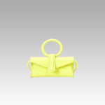 Jasmine sac à main similicuir jaune Fluo - Accessoire de mode Izamel pour femmes - Boutique en ligne.