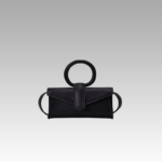 Sac à main Jasmine similicuir noir - Accessoire de mode Izamel pour femmes - Boutique en ligne.