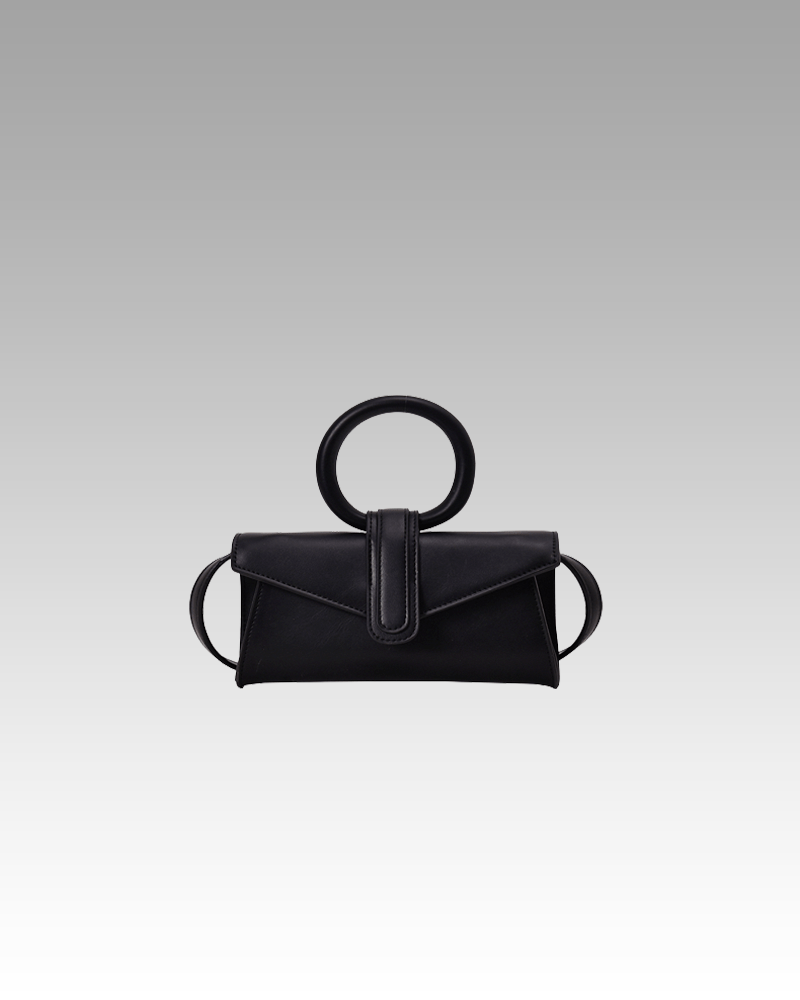 Sac à main Jasmine similicuir noir - Accessoire de mode Izamel pour femmes - Boutique en ligne.