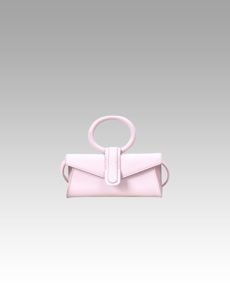 Jasmine sac à main similicuir rose - Accessoire de mode Izamel pour femmes - Boutique.