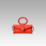 Découvrez le sac à main en similicuir rouge Jasmine, un must-have pour toutes les femmes, disponible dans la boutique Izamel.