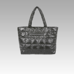 Sac à main matelassé noir pour femmes - Collection Meryl par Izamel.