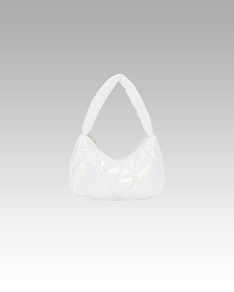 Sac à main blanc pour femme Randy, disponible chez Izamel.