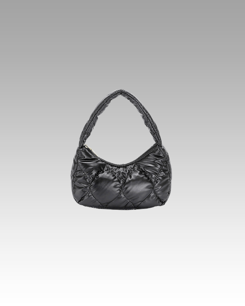Sac à main noir Randy pour femme, disponible chez Izamel.