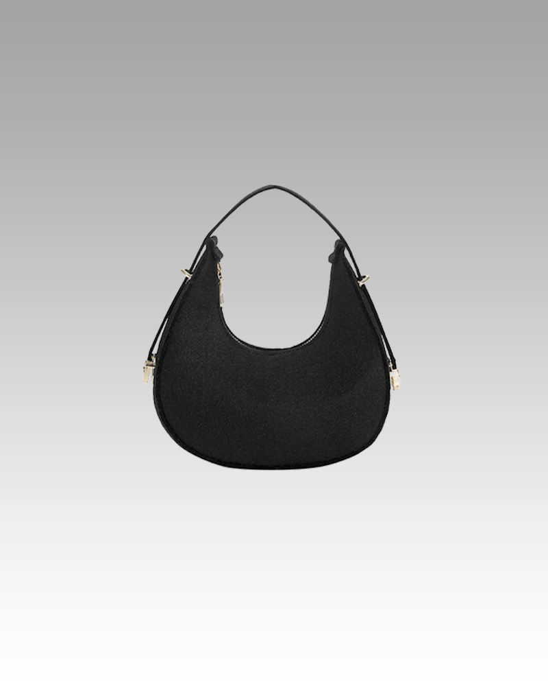 Selma sac à main noir pour femmes - Boutique Izamel.