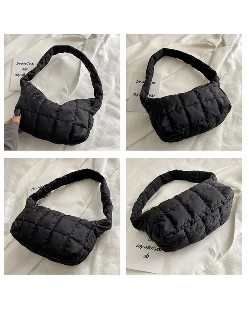 Sac à main noir Wendy - Vue multiple