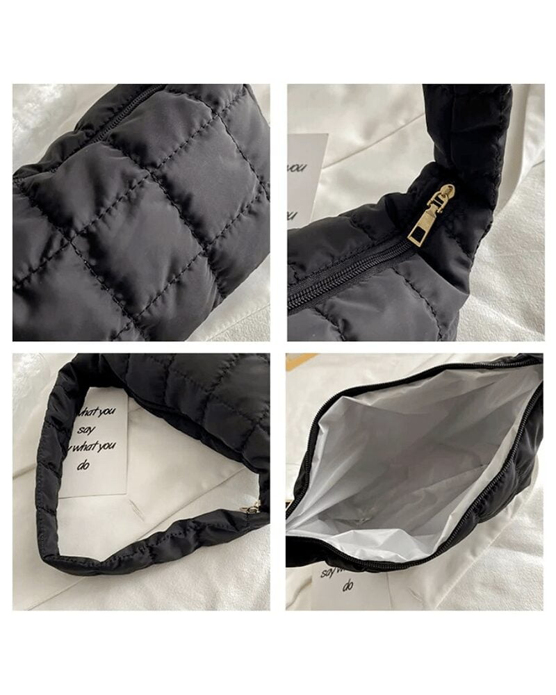Sac à main noir Wendy - Vue multiple