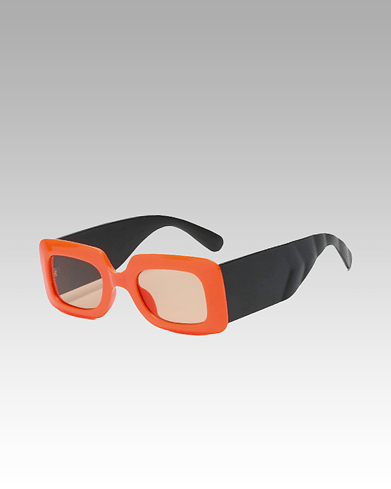 Lunettes de soleil 'Alice' rouge vintage pour femme, avec protection UV400, en vente chez Izamel.