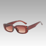 Lunettes de soleil tendance Becky marron avec protection UV400, disponibles chez Izamel.
