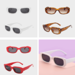 Lunettes de soleil tendance Becky avec protection UV400, disponibles dans plusieurs couleurs.