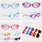 Lunettes de soleil Betsy offrant une protection UV400 dans différentes couleurs tendance.