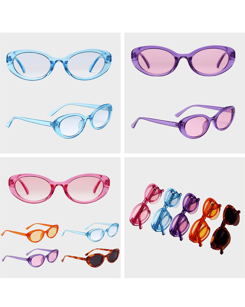 Lunettes de soleil Betsy offrant une protection UV400 dans différentes couleurs tendance.