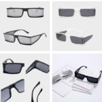 Lunettes de soleil streetwear Blake avec protection UV400, disponibles dans plusieurs couleurs variées.