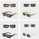 Lunettes de soleil Célia branchées avec protection UV400, disponibles en plusieurs couleurs variées.
