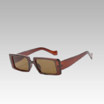 Lunettes de soleil Célia marron, accessoire branché pour femme avec protection UV400, chez Izamel.