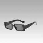 Lunettes de soleil Célia noir, accessoire branché pour femme avec protection UV400, chez Izamel.