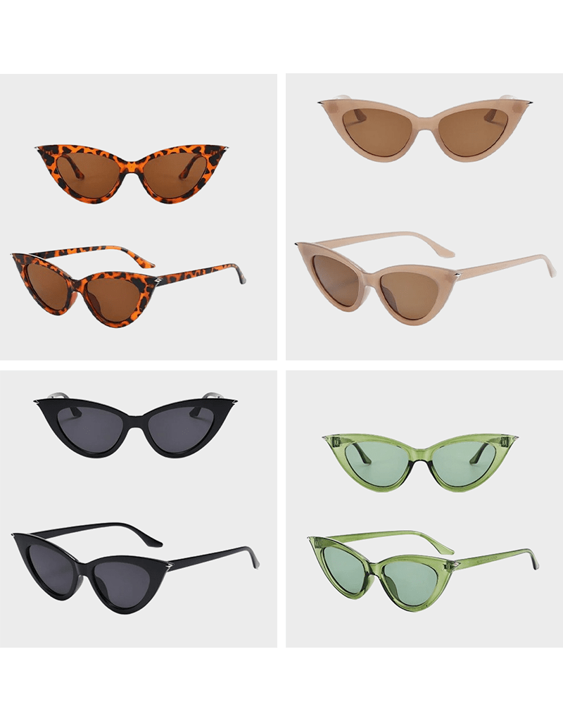 Lunettes de soleil Ciara classiques avec protection UV400, disponibles dans plusieurs couleurs chez Izamel.