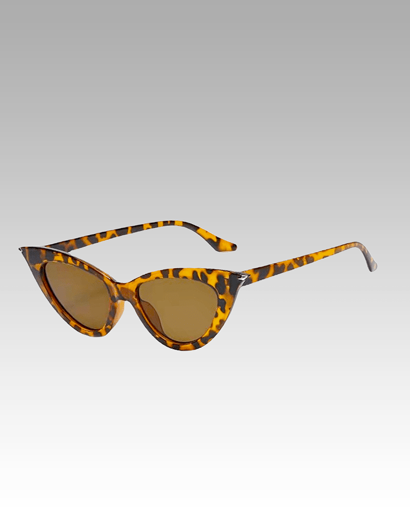 Lunettes de soleil Ciara léopard, disponibles dans la boutique Izamel.