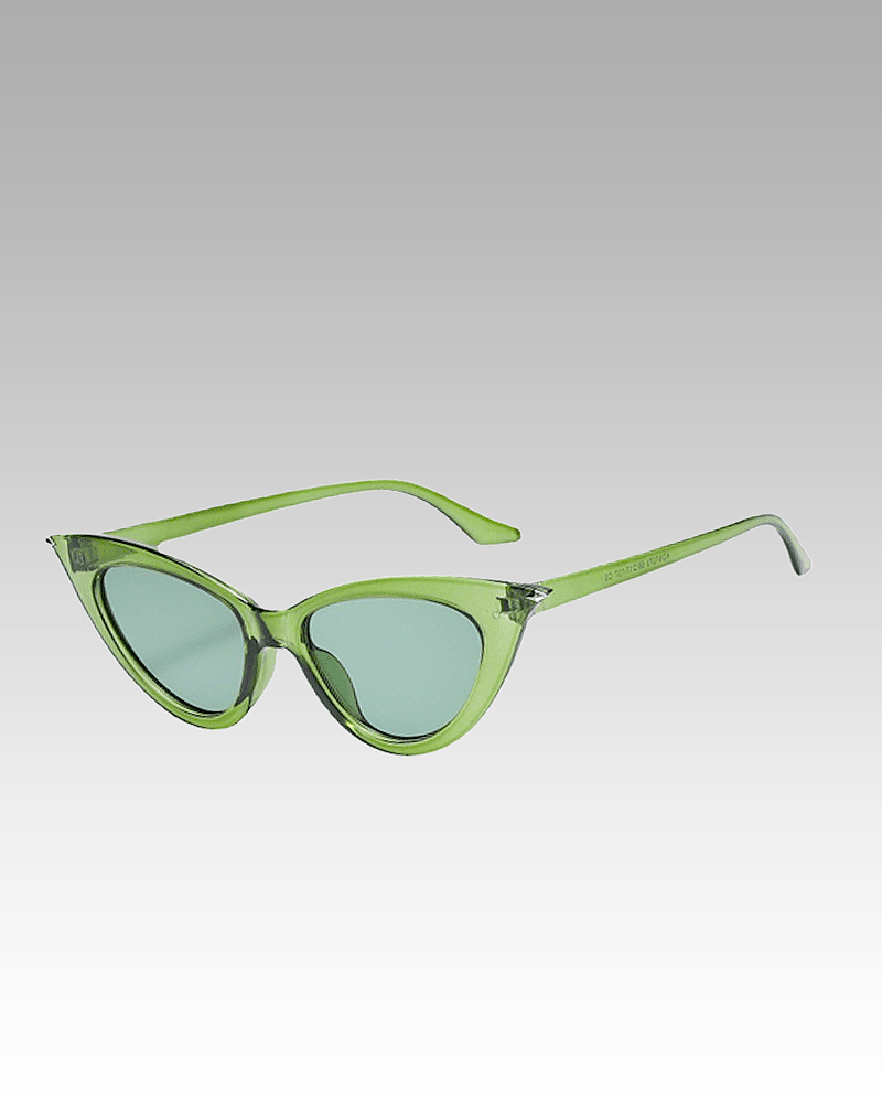 Lunettes de soleil Ciara vertes classiques avec protection UV400 pour femmes, disponibles chez Izamel.