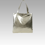 Sac à main fourre-tout Elsa champagne brillant - élégance et raffinement chez Izamel.