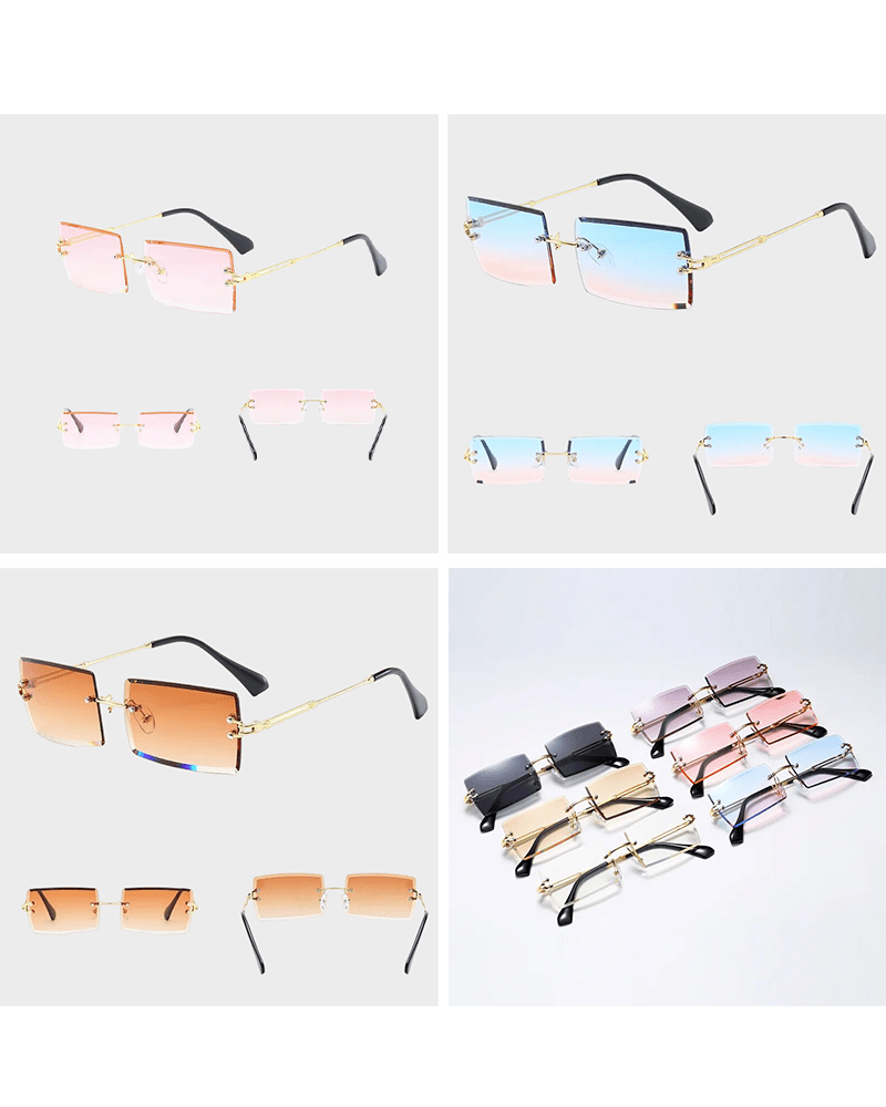 Lunettes de soleil rétro Gracie avec protection UV400 - Variété de couleurs - Boutique Izamel