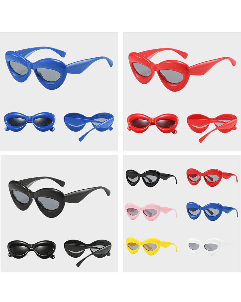 Découvrez la collection de lunettes de soleil Kelly : Originales, avec protection UV400, disponibles dans une palette de couleurs variées chez Izamel.