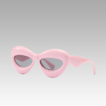 Paire de lunettes de soleil roses originales Kelly, pour femme, avec protection UV400, de la boutique Izamel.