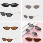 Lunettes de soleil motif léopard Lesly avec protection UV400 - Variété de couleurs - Boutique Izamel.