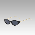Lunettes de soleil noir Lesly pour femme avec protection UV400 - Boutique Izamel.