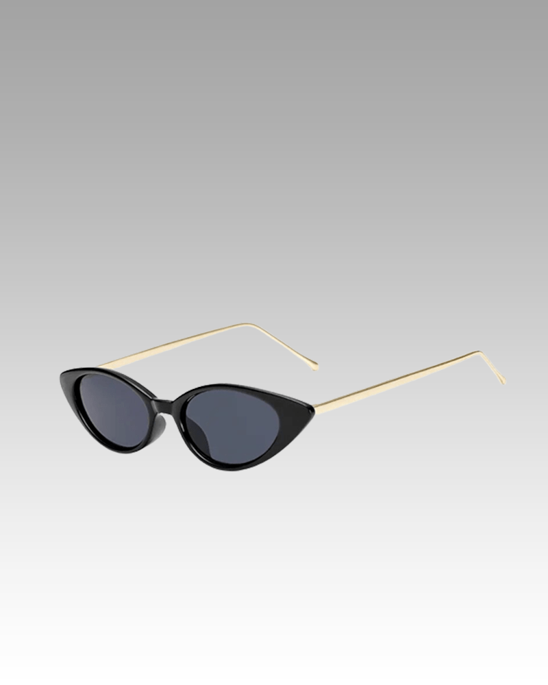 Lunettes de soleil noir Lesly pour femme avec protection UV400 - Boutique Izamel.