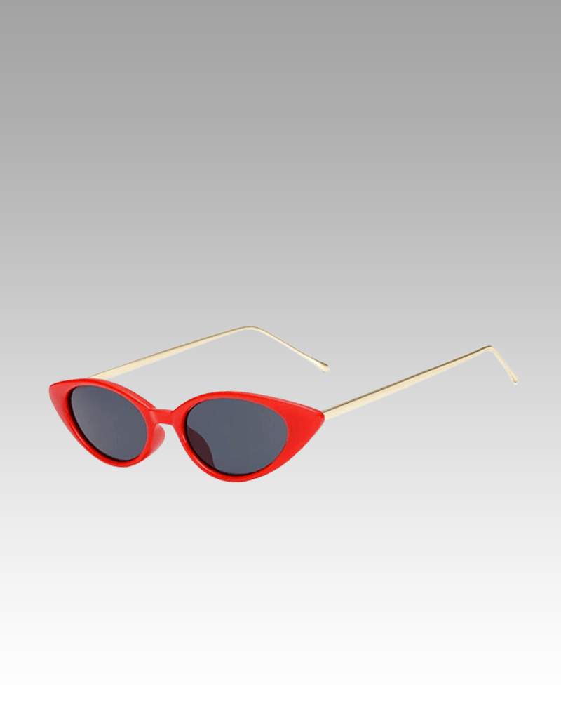 Lunettes de soleil Lesly rouges pour femme avec protection UV400 - Boutique Izamel