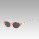 Lunettes de soleil Lesly saumon pour femme avec protection UV400 - Boutique Izamel.