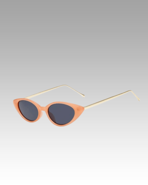 Lunettes de soleil Lesly saumon pour femme avec protection UV400 - Boutique Izamel.