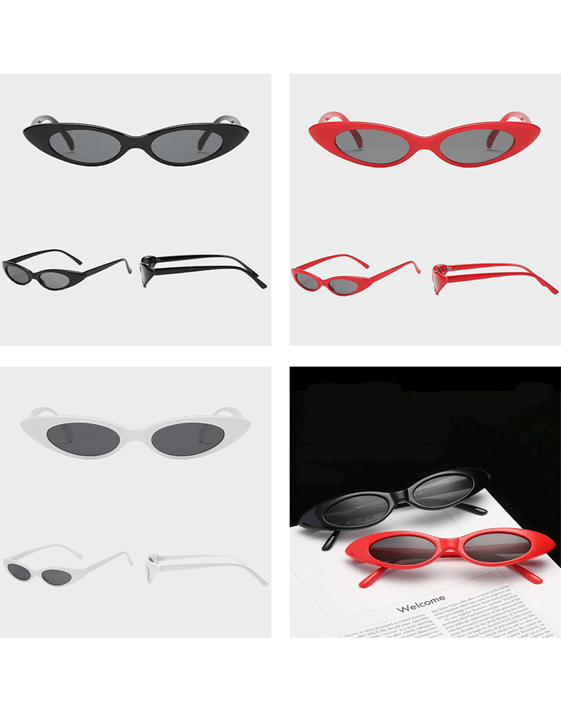 Lunettes de soleil rétro Livia avec protection UV400, disponibles dans plusieurs couleurs.