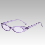 Lunettes de soleil Livia violettes rétro avec protection UV400 pour femme - Boutique Izamel.