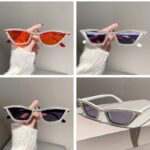 Lunettes de soleil Naomie avec strass et protection UV400, disponibles dans plusieurs couleurs chez Izamel.