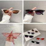 Lunettes de soleil Naomie avec strass et protection UV400, disponibles dans plusieurs couleurs chez Izamel.